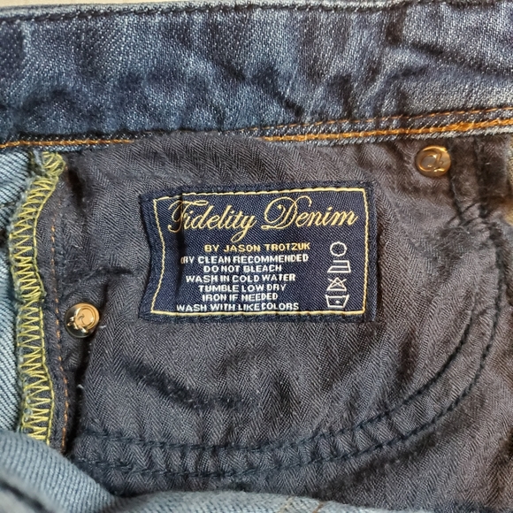 2000s Flare Fidelity Jeans Lotus Flare Leg size 29 - Picture 7 of 11